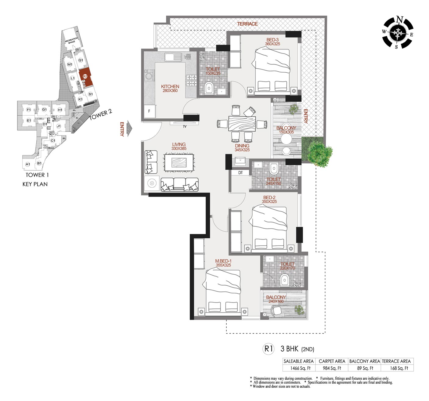 Modern kitchen design – New apartments in Akkulam